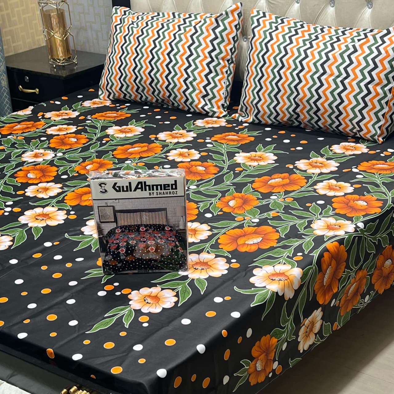GulAhmed 3Pcs Bedsheet -37