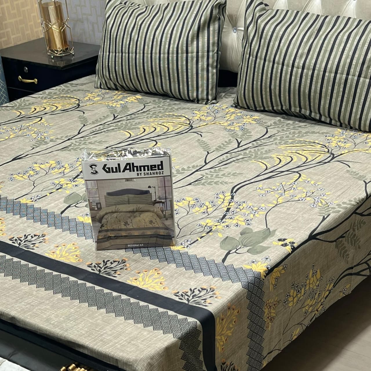 GulAhmed 3Pcs Bedsheet -27