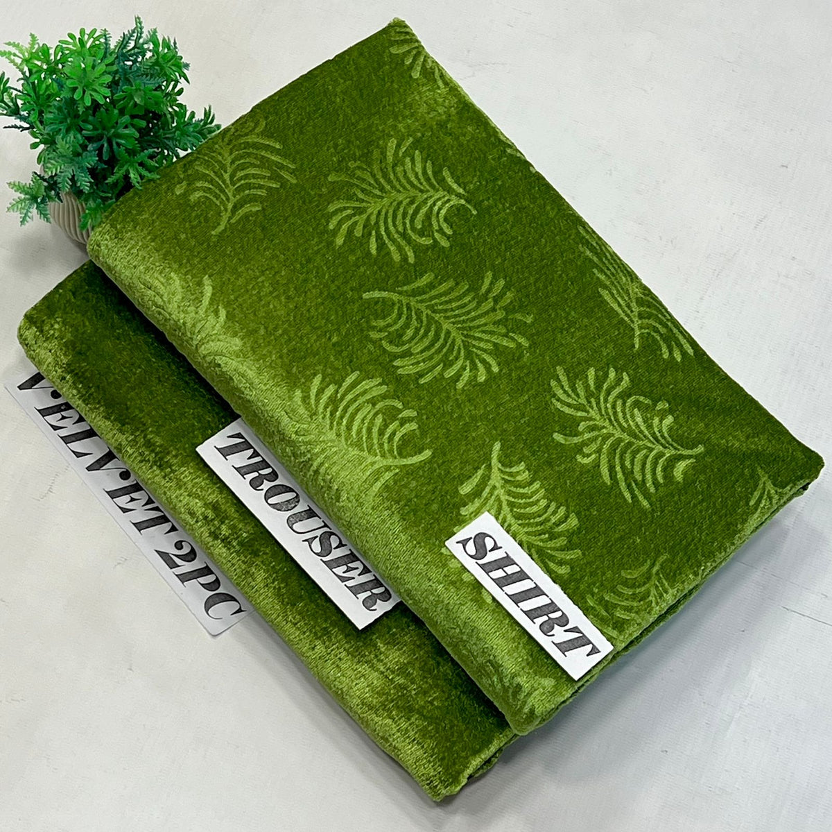 2pc Korean velvet 11