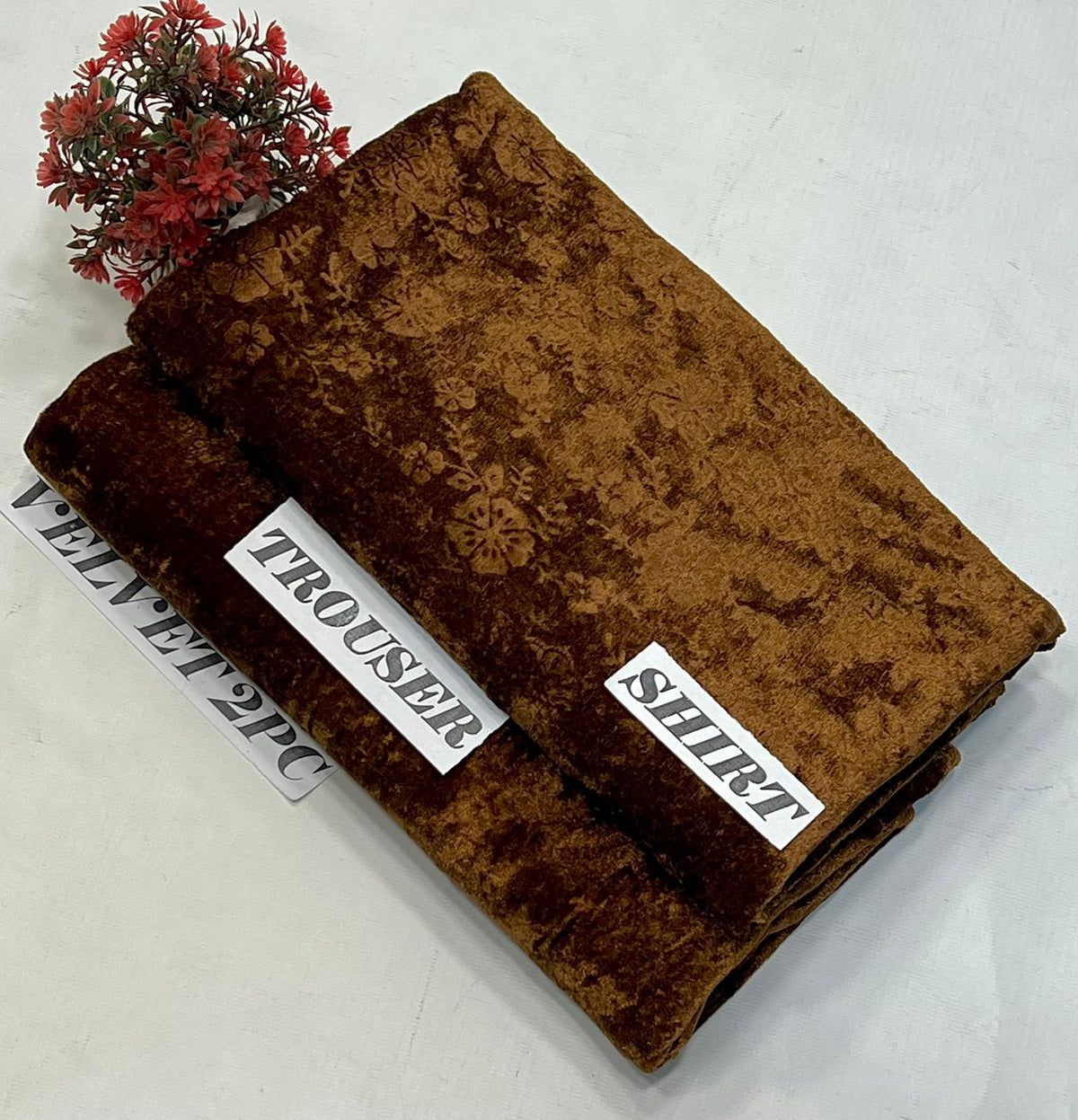 2pc Korean velvet 13