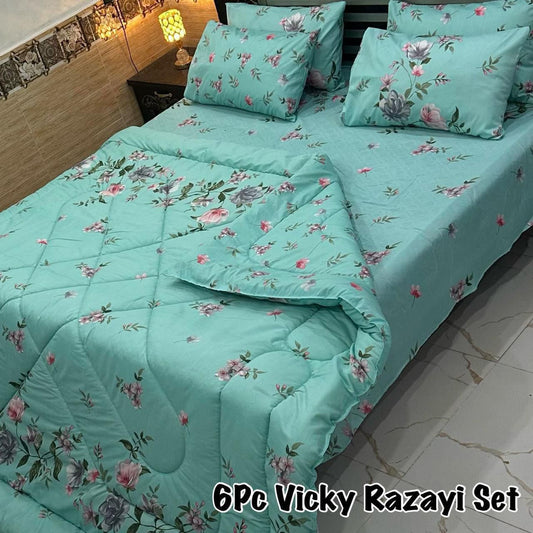 6 PCs Vicky Razai Set