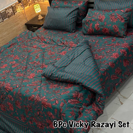 6 PCs Vicky Razai Set