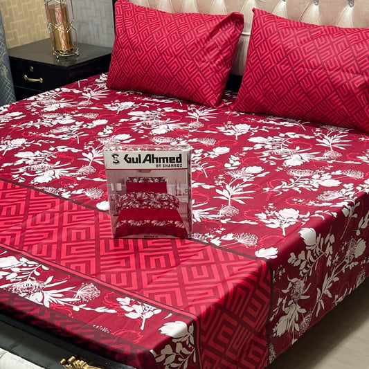 GulAhmed 3Pcs Bedsheet -20