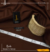 J. Junaid Jamshed wash and Wear Booski - rust brown
