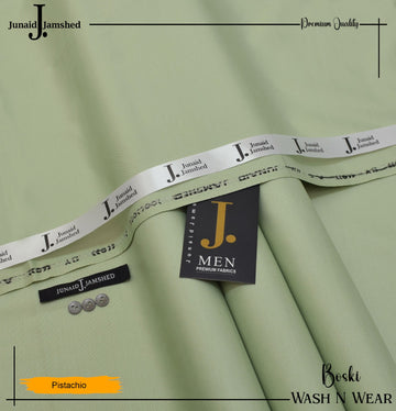 J. Junaid Jamshed wash and Wear Booski - Pistachio
