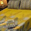 Al karam 3 Pcs Bedsheet - Brun