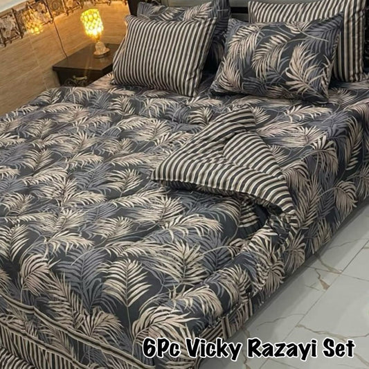 6 PCs Vicky Razai Set