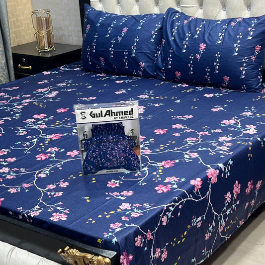 GulAhmed 3Pcs Bedsheet -05