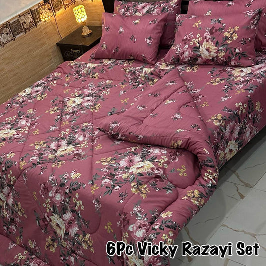 6 PCs Vicky Razai Set