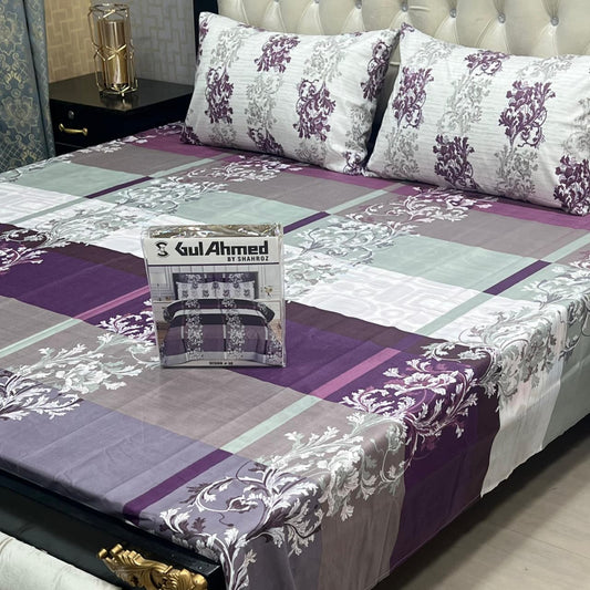 GulAhmed 3Pcs Bedsheet -16