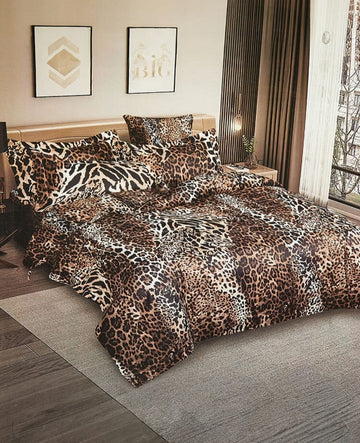 7 Pcs Quilted Comforter Set –