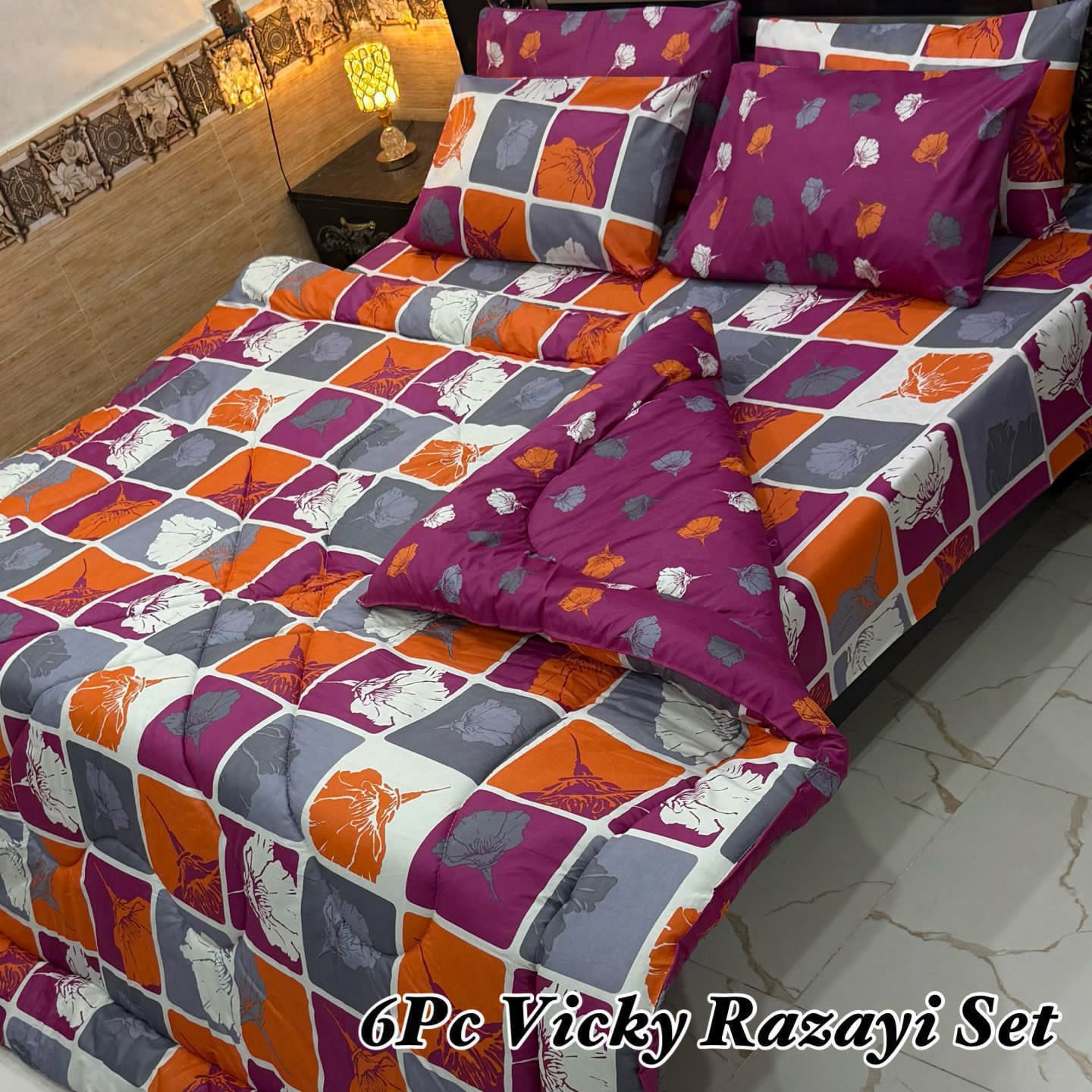 6 PCs Vicky Razai Set