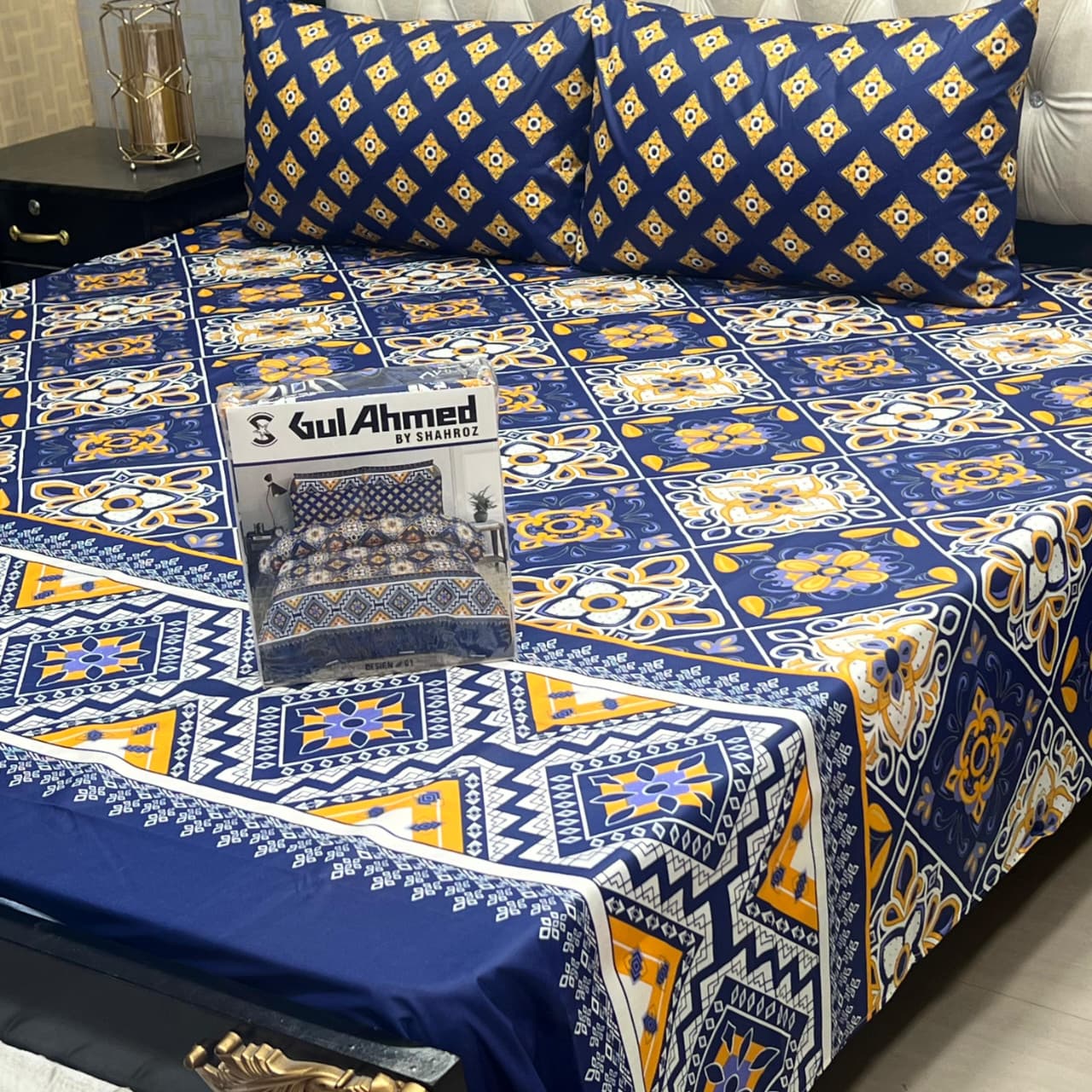 GulAhmed 3Pcs Bedsheet -09
