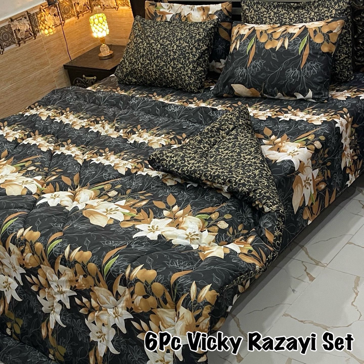 6 PCs Vicky Razai Set