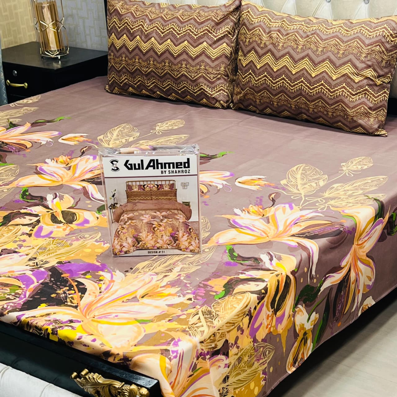 GulAhmed 3Pcs Bedsheet -13