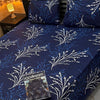 Al karam 3 Pcs Bedsheet - Sapphire