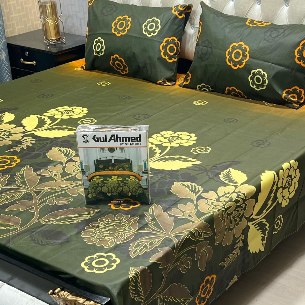 GulAhmed 3Pcs Bedsheet -31