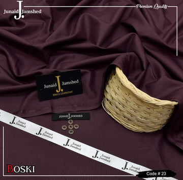 J. Junaid Jamshed wash and Wear Booski - Purple