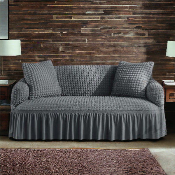 Frill Style Bubble Stuff Sofa Cover
