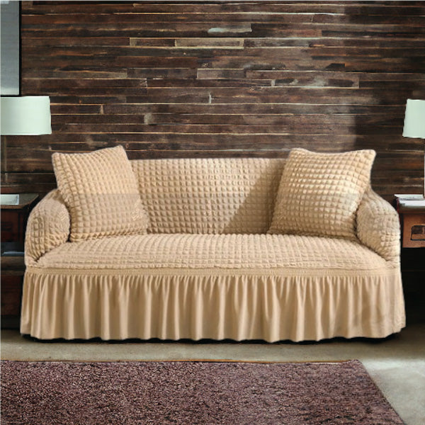 Frill Style Bubble Stuff Sofa Cover