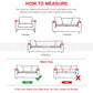 Frill Style Micro Mesh Sofa Cover (Zink Color)