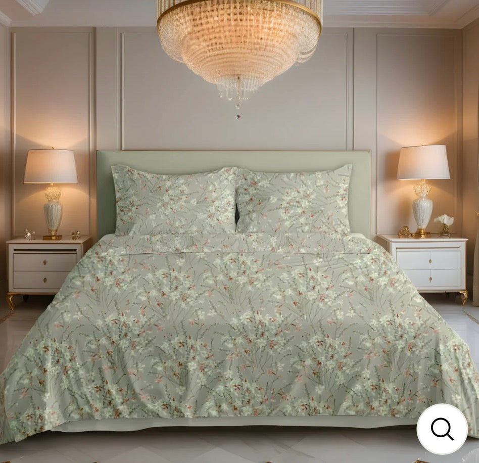 3 Pcs Bedsheet - 22