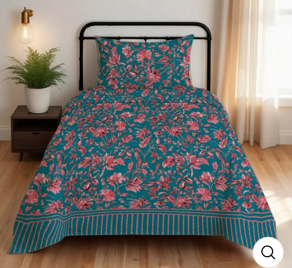 3 Pcs Bedsheet - 29