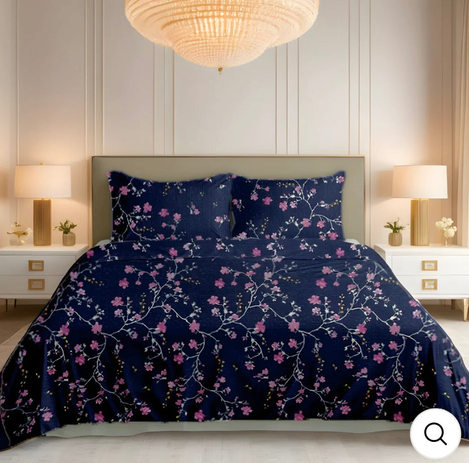3 Pcs Bedsheet - 24
