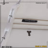 J. Silver finish soft cotton - OFF WHITE