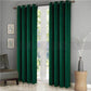 Premium Velvet Curtains (Green Color)