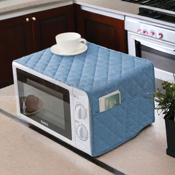 Ultrasonic Microwave Oven Cover (Sky Blue Color)