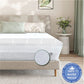 Waterproof Zipper Mattress Protector (White Color)