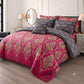 7 Pcs Quilted Comforter Set - jhumka