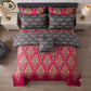 7 Pcs Quilted Comforter Set - jhumka