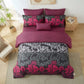 7 Pcs Quilted Comforter Set - Flower