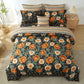 7 Pcs Quilted Comforter Set - Buttercup