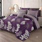7 Pcs Quilted Comforter Set - Florescent