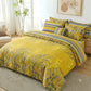 7 Pcs Quilted Comforter Set - Golden Lattic