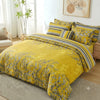 7 Pcs Quilted Comforter Set - Golden Lattic