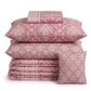 7 Pcs Quilted Comforter Set
