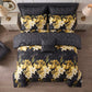 7 Pcs Quilted Comforter Set