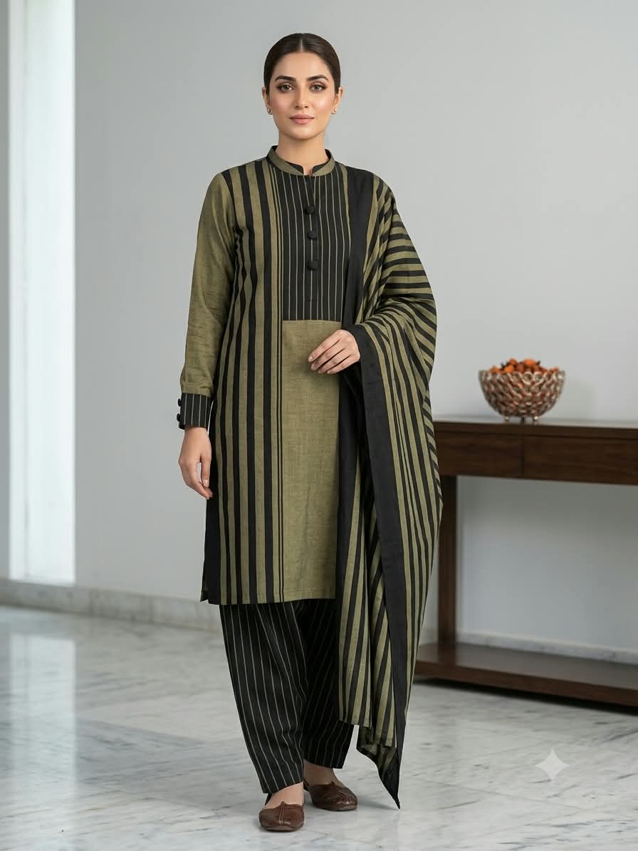 3PC Dress Multani Khaadi Sussi - M6