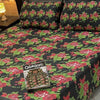 Al karam 3 Pcs Bedsheet - Night Garden