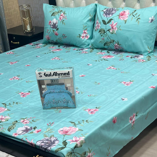GulAhmed 3Pcs Bedsheet -15