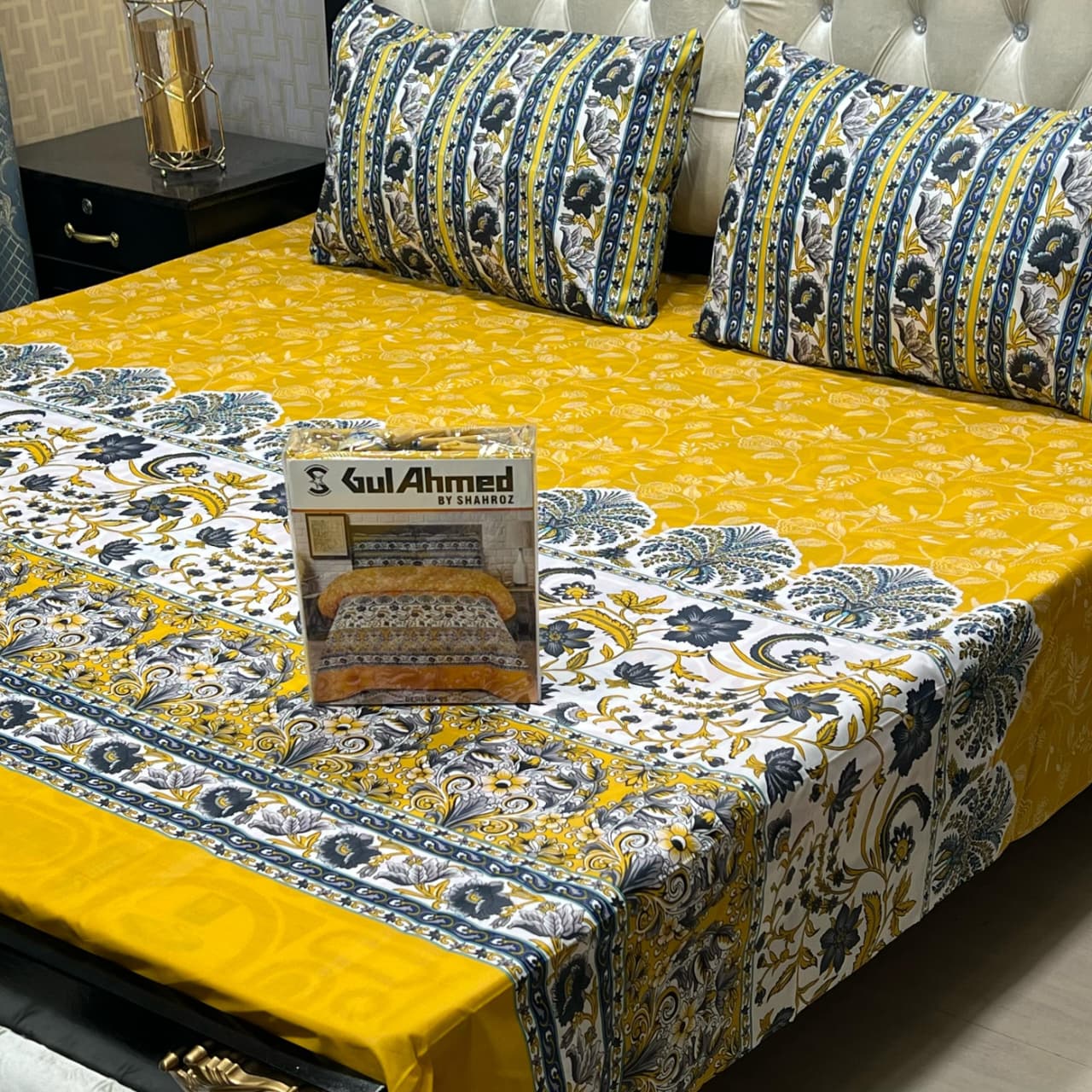 GulAhmed 3Pcs Bedsheet -34