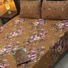 Al karam 3 Pcs Bedsheet - Sandcastle