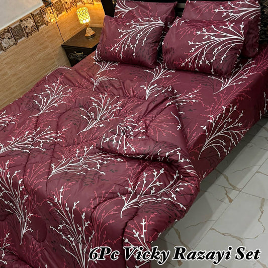 6 PCs Vicky Razai Set