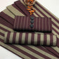 3PC Dress Multani Khaadi Sussi - Mehroon