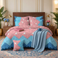 4 Pcs Quilted Comforter Set – 028