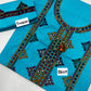 2PC CROSS STITCH EMB SUIT Ferozi